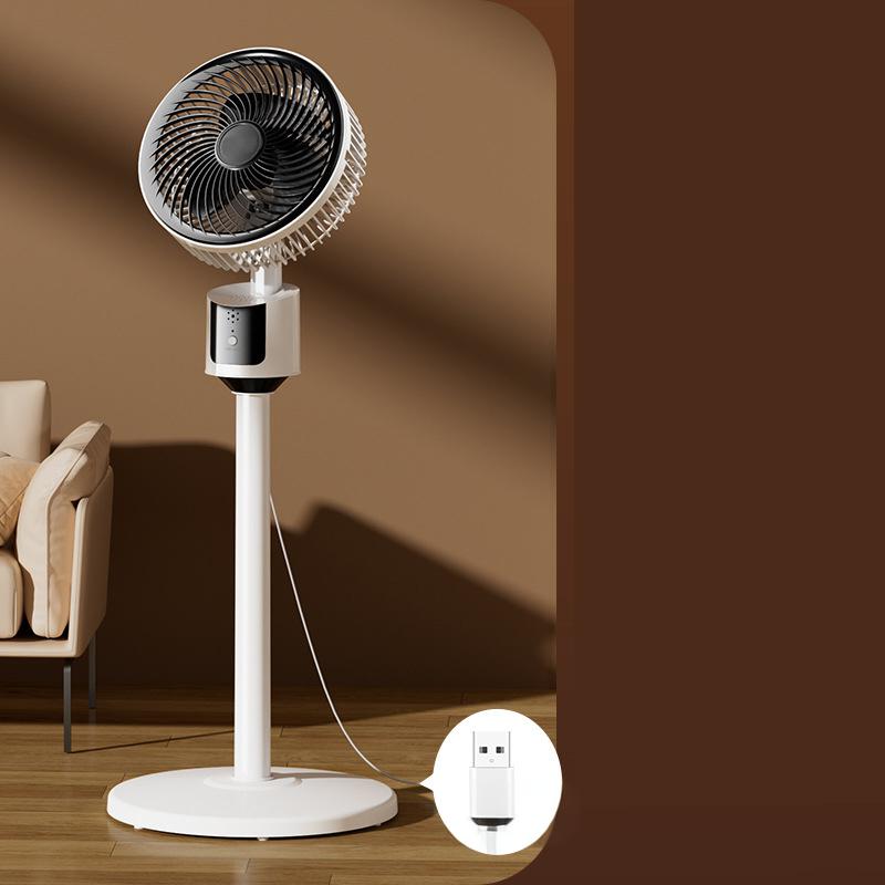 ❄️55% korting🔥USB-aangedreven energiebesparende, stille vloerventilator met luchtstroom🍃🚀Gratis verzending